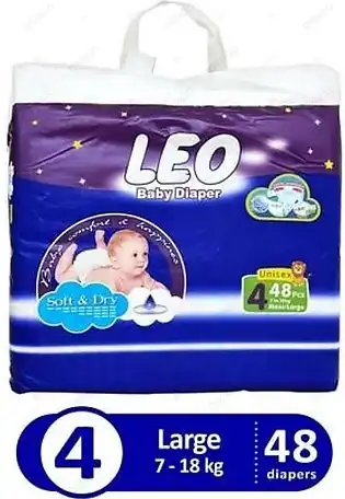 Leo Jumbo Pack Large 48s